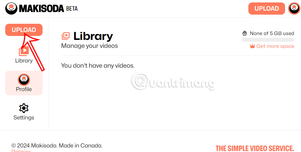 Tải video lên Makisoda