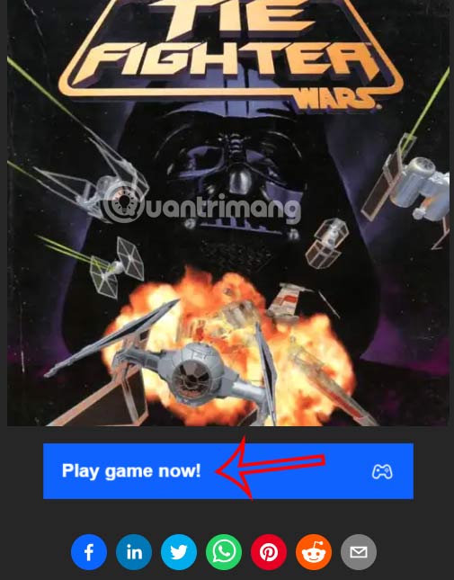 Chơi game trên WePlayDOS