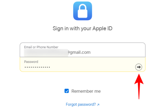 Đăng nhập tài khoản Apple