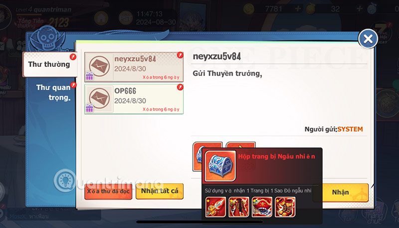cach nhap code trai cay the gioi moi
