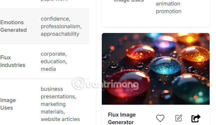 Giao diện Flux Image