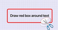 Hướng dẫn vẽ khung quanh văn bản bằng Snipping Tool