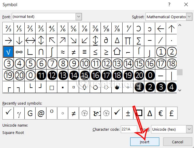 Cách dùng hàm TREND trong Excel