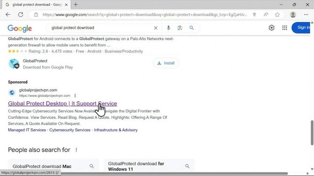Quảng cáo độc hại xuất hiện ngay trên Google Search.
