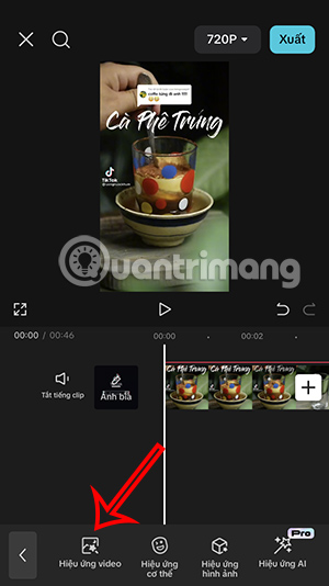 Hiệu ứng cho video