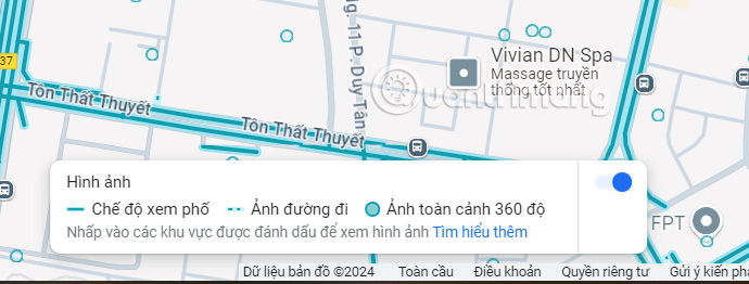 Chế độ xem phố trên Google Maps