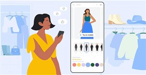Google phát triển công cụ mua sắm AI cho phép người dùng thử váy, áo tại nhà