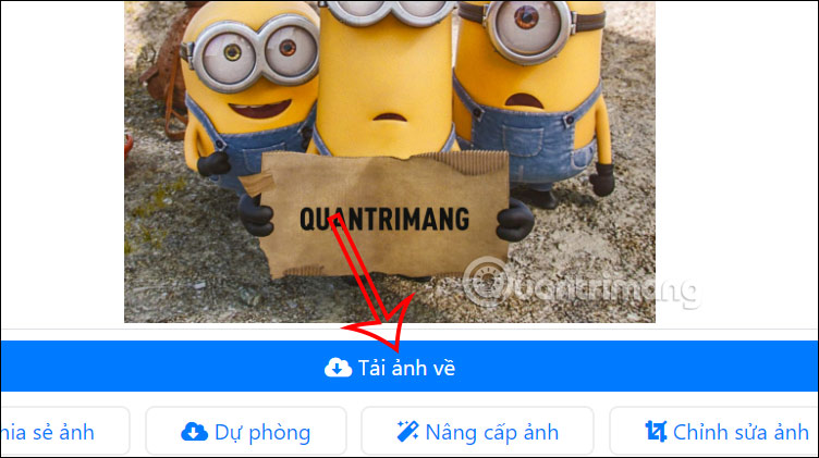 Tải ảnh tạo avatar Minions cầm bảng tên