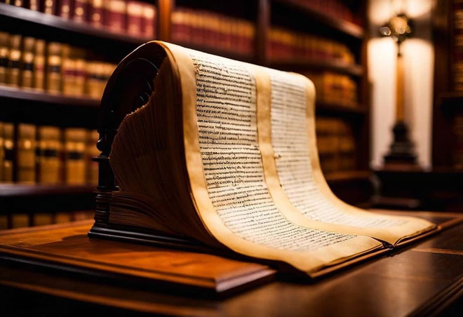 Cuốn Codex Leicester - cuốn sổ tay 72 trang chứa hơn 300 hình minh họa, cùng các ghi chú và lý thuyết do Leonardo da Vinci, sáng tạo ra từ năm 1506-1510 tại Florence và Milan, Italy. Bá tước Leicester đã mua cuốn sách này và đặt theo tên của mình vào đầu những năm 1700. Cuốn sách được Bill Gates mua vào năm 1994 với giá 30,8 triệu USD. Ảnh: CNBC.