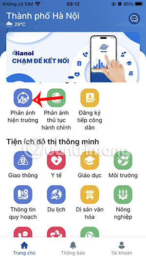 Phản ánh hiện trường iHanoi