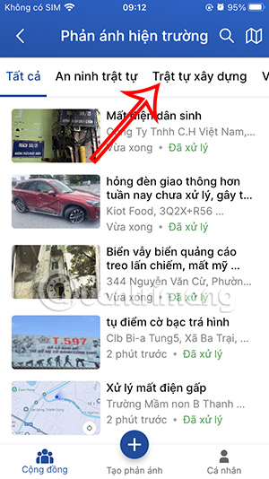 Chủ đề phản ánh