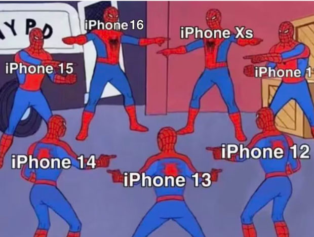 Ảnh chế iPhone 16