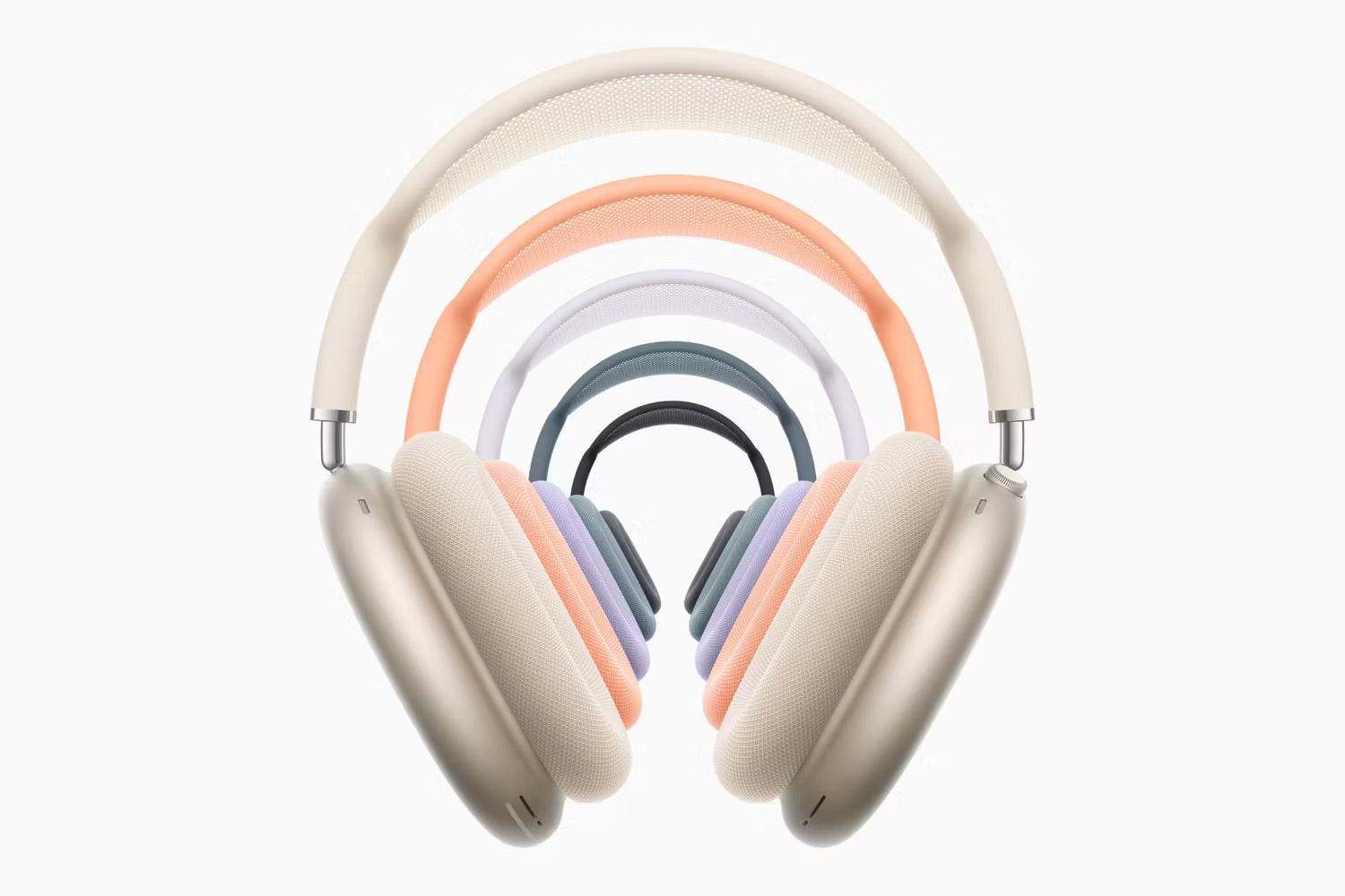 AirPods Max với nhiều màu sắc khác nhau