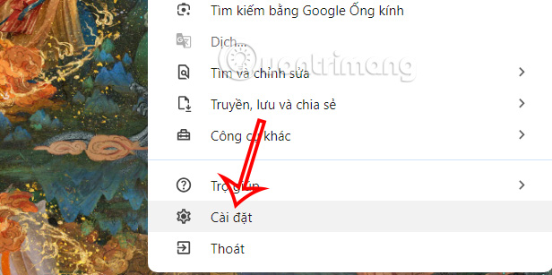 Cài đặt trình duyệt Chrome