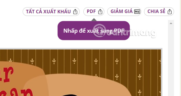 Xuất ghi chú ra PDF