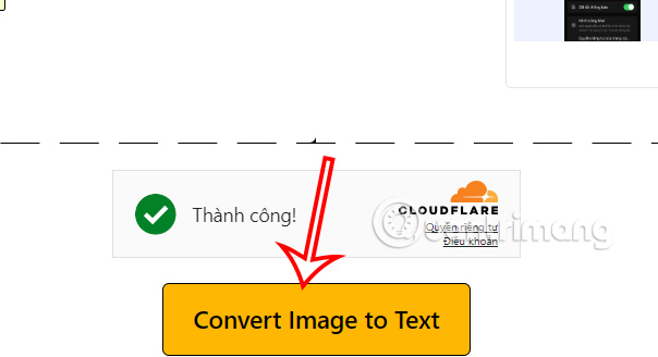 Chuyển văn bản trong ảnh trên Image to Text Converter