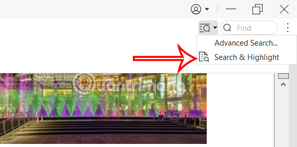 Tìm kiếm và Highlight PDF Foxit Reader