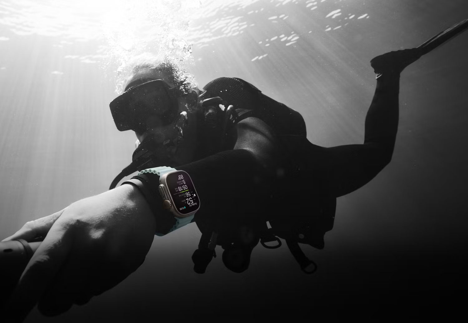 Lặn biển với Apple Watch Ultra