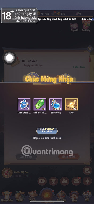 phong thần lục code game