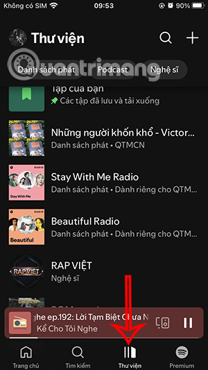 Thư viện Spotify