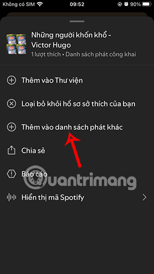 Thêm podcast vào danh sách phát