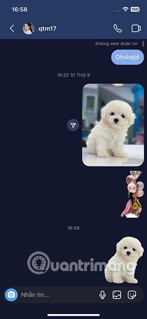 Send self-made stickers in Instagram messages