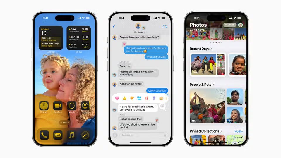 iOS 18 sẽ cho phép bạn cá nhân hóa màn hình chính của iPhone bằng màu ứng dụng mới