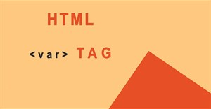 Thẻ HTML <var>