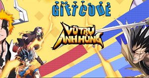 Code Vũ Trụ Anh Hùng mới nhất và cách đổi code lấy thưởng