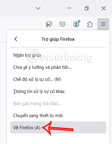 Thông tin Firefox 130