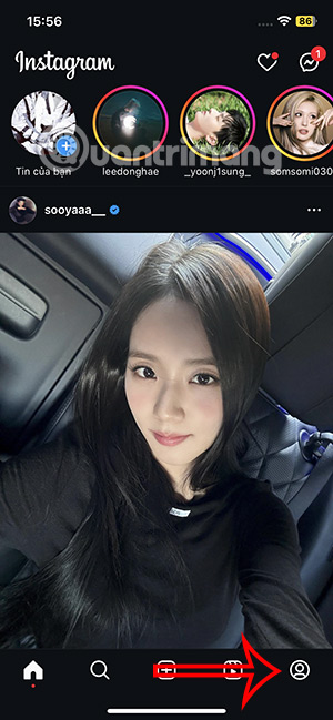 Trang cá nhân Instagram