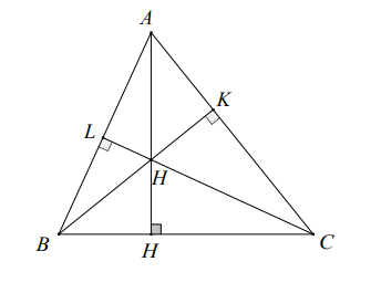 Xác định trực tâm trong tam giác