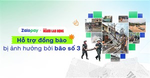 Hướng dẫn ủng hộ người dân vùng lũ trên VNeID, ZaloPay, Viettel Money