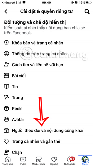 Chỉnh bài viết công khai Facebook