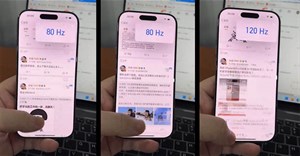 iOS 18 giới hạn tốc độ làm mới của iPhone ở mức 80Hz để tiết kiệm Pin