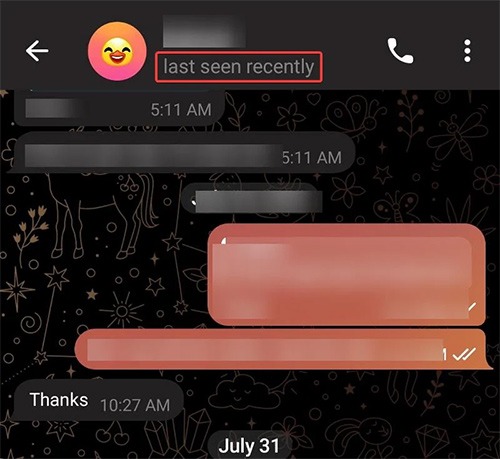 Kiểm tra thời gian online Telegram lần cuối