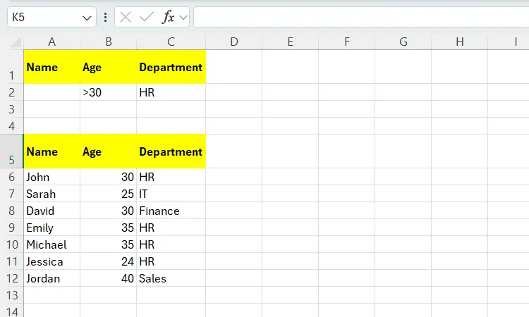 Cách lọc dữ liệu trong Excel