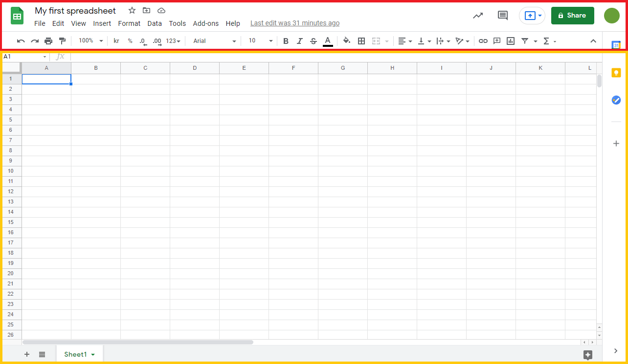 Google Sheets Overview