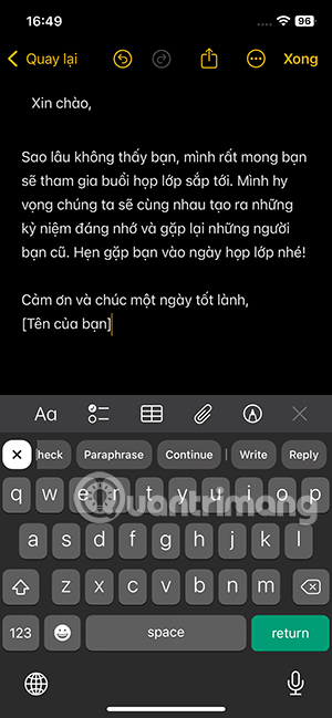 Nhập nội dung viết AI 