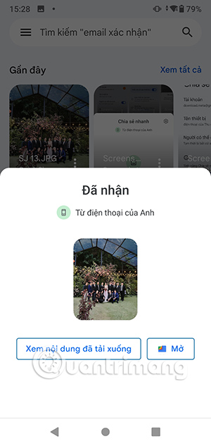 File nhận được