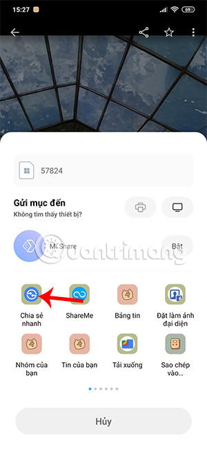 Chia sẻ file nhanh Google Files