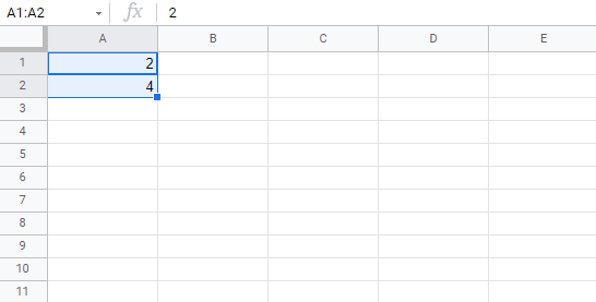 Nhập dữ liệu vào Google Sheets