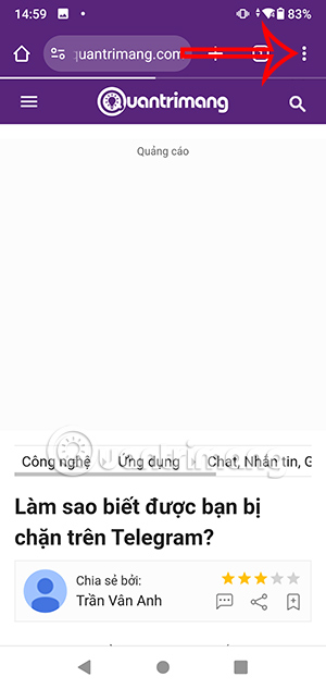 Tùy chọn trang web