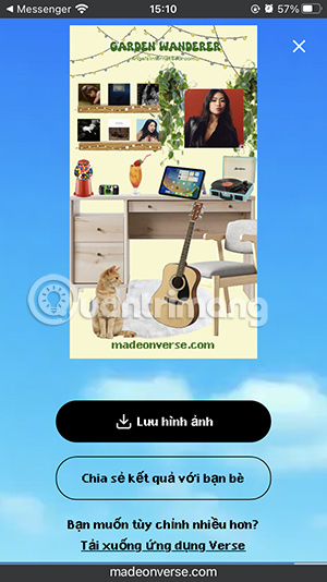 Tùy chọn phòng Spotify Room