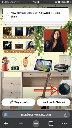 Nghe nhạc Spotify Room
