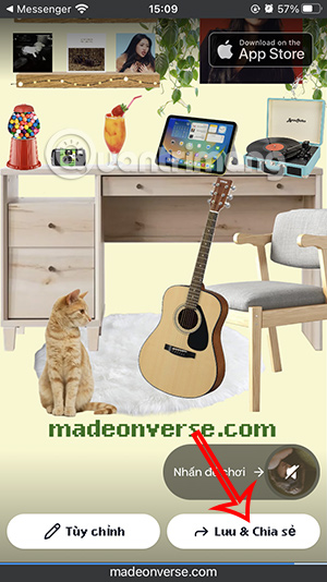 Lưu phòng Spotify Room