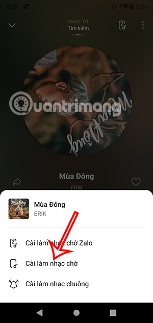 Cài nhạc chờ Zalo