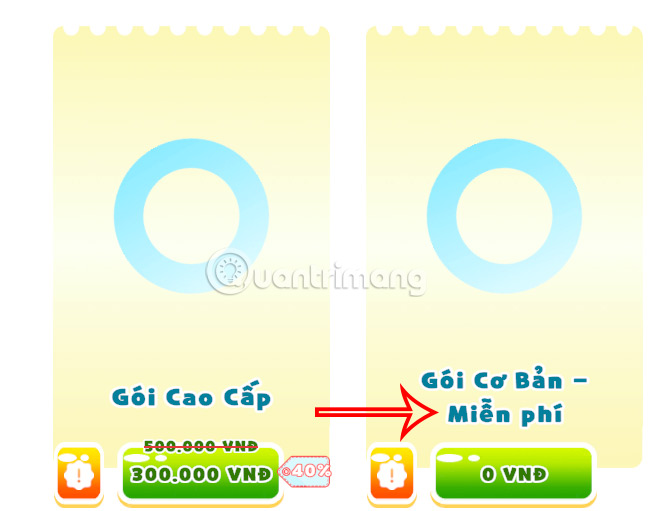 Gói miễn phí Lách cách Edu