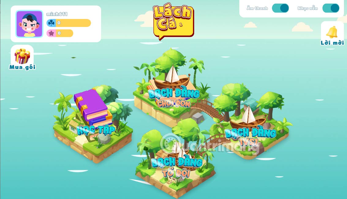 Đảo Lách cách Edu