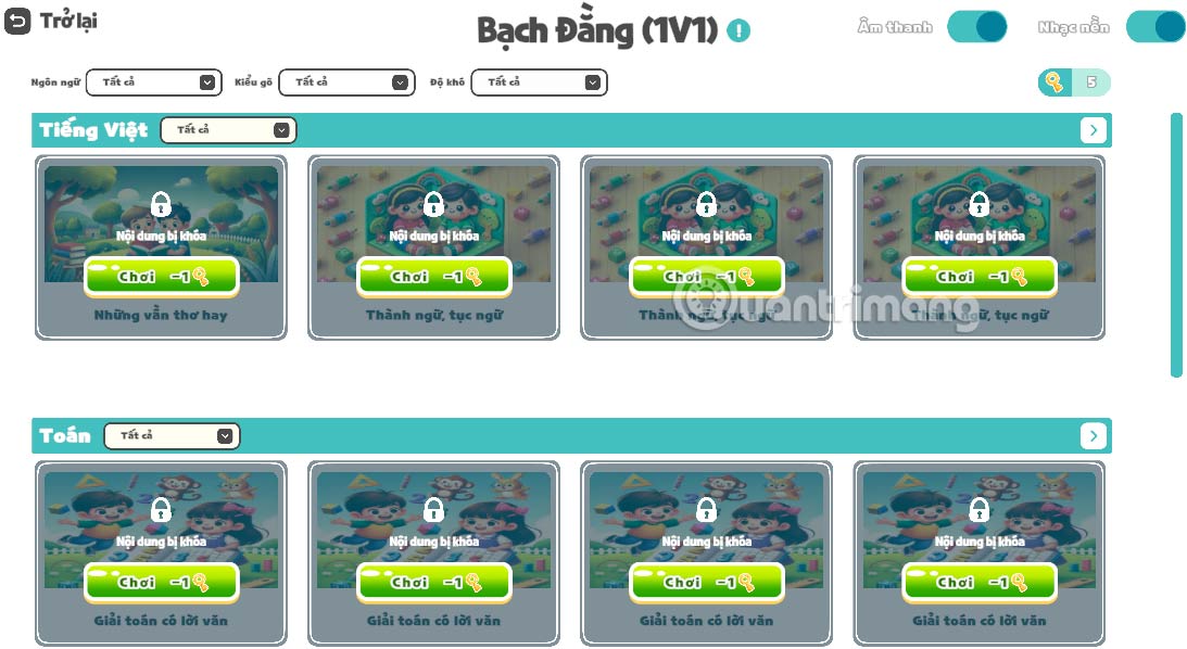 Đảo Bạch Đằng 1vs1 Lách cách Edu